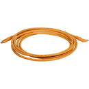 Tether Tools TetherPro Optima USB-C Cable (10', High-Visibility Orange, Right-Angle)