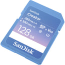 SanDisk 128GB Creator Series UHS-II SDXC Memory Card