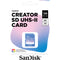 SanDisk 128GB Creator Series UHS-II SDXC Memory Card