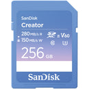 SanDisk 256GB Creator Series UHS-II SDXC Memory Card