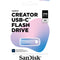 SanDisk 256GB Creator Series USB-C Flash Drive
