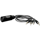 SoundTools CAT Tails TRS Analog-Audio-over-Cat Breakout Cable (24")