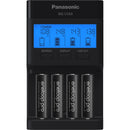 Panasonic BQ-CC65 Quick Charger with 4 AA eneloop pro Batteries