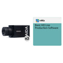 AIDA Imaging Compact NDI|HX/IP 2-Camera Kit with vMix Basic HD Software (Download)