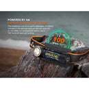 Fenix Flashlight HM23 V2 Compact Hiking & Running Headlamp