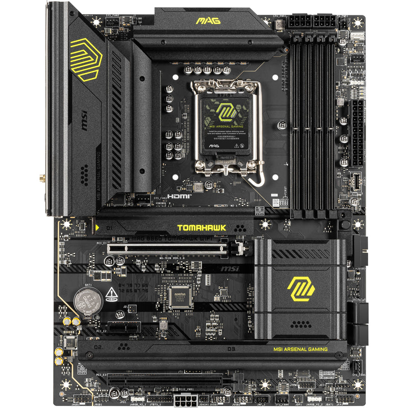 MSI MAG B860 TOMAHAWK WIFI LGA 1851 ATX Motherboard