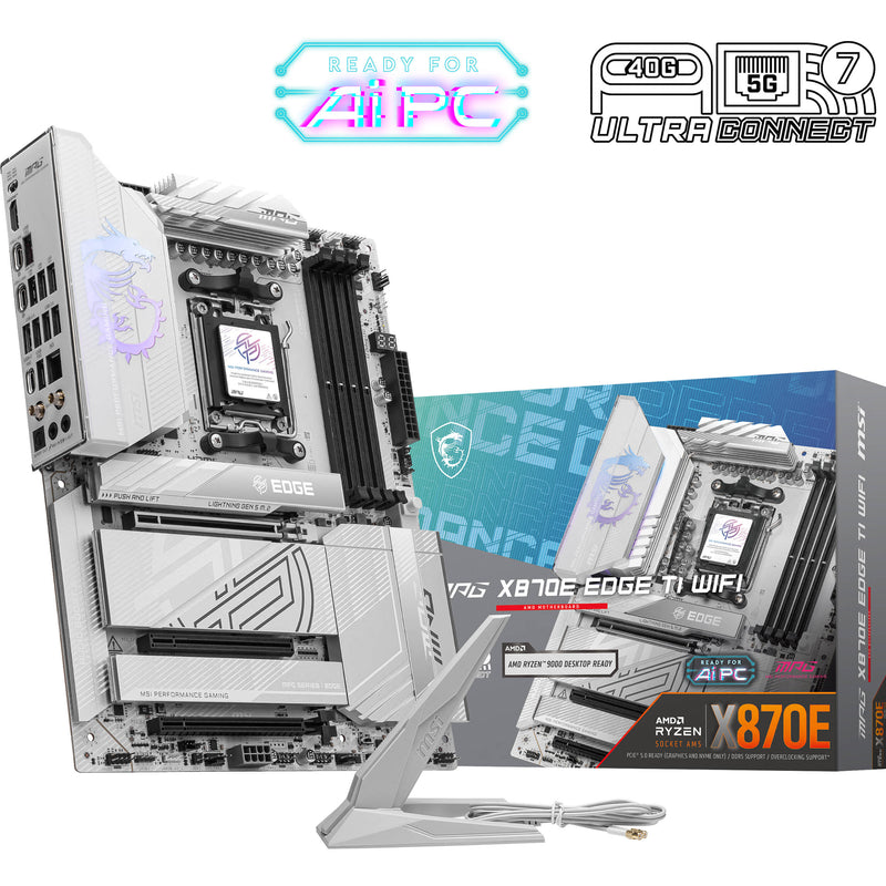 MSI MPG X870E EDGE TI WIFI AM5 ATX Motherboard