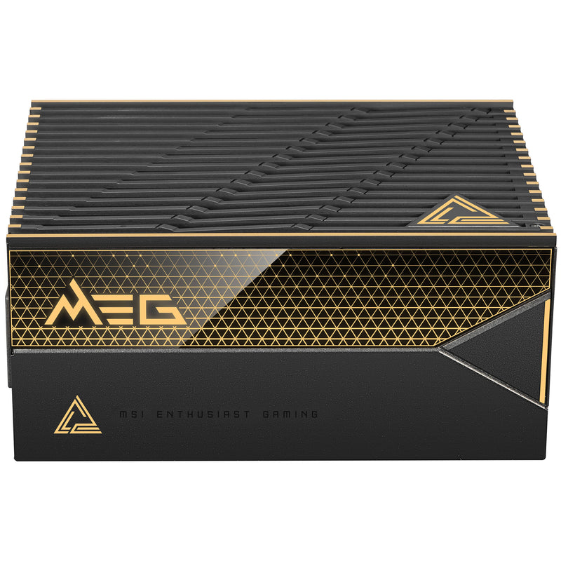 MSI MEG Ai1600T PCIE5 1600W 80 PLUS Titanium Modular Power Supply