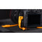 Tether Tools LeverLock & Optima Cable Kit (15', High-Visibility Orange, Right-Angle)