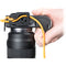 Tether Tools LeverLock & Optima Cable Kit (31', Non-Reflective Black, Right-Angle)
