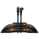 Tether Tools LeverLock & Optima Cable Kit (31', Non-Reflective Black, Right-Angle)