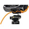 Tether Tools LeverLock & Optima Cable Kit (31', High-Visibility Orange, Right-Angle)