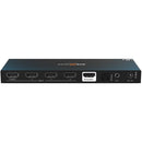 BZBGEAR 4x1 UHD 8K HDMI 2.1 Switcher with Audio De-Embedder