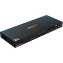 BZBGEAR 4x1 UHD 8K HDMI 2.1 Switcher with Audio De-Embedder
