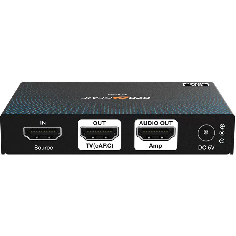 BZBGEAR 8K60 HDMI 2.1 EARC Audio to Amplifier Adapter