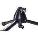 K&M 34-61" Microphone Stand with Gooseneck and Telescoping Boom (Black)