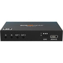 BZBGEAR 1x2 8K UHD HDMI 2.1 Splitter with Auto Downscaling