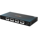 BZBGEAR 1x4 8K UHD HDMI 2.1 Splitter with Auto Downscaling