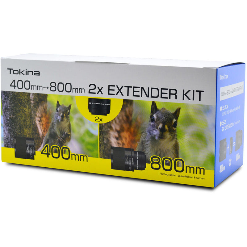 Tokina SZX 400mm f/8 Reflex MF Lens with 2x Extender Kit (Canon EF-M)