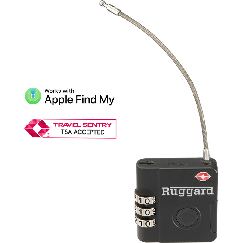 Ruggard Find My Three-Dial Combination TSA Lock