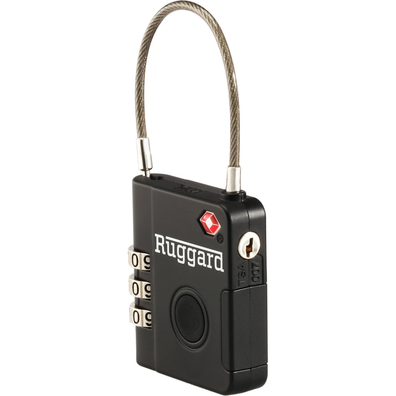 Ruggard Find My Three-Dial Combination TSA Lock