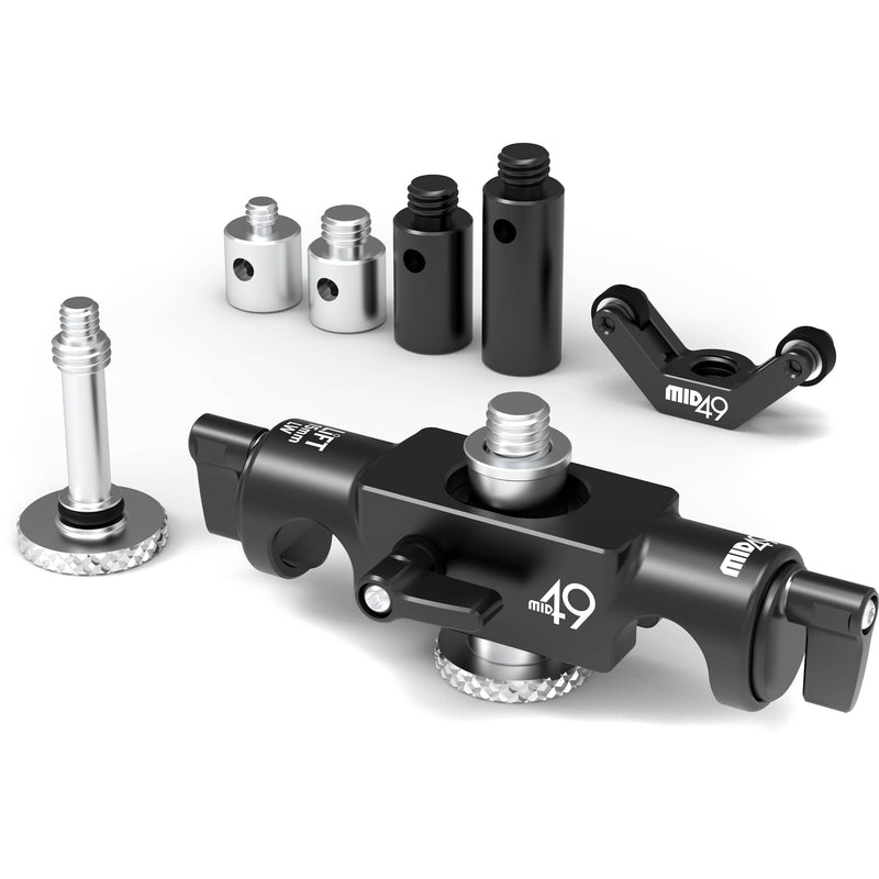 MID49 LiFT 15mm LW Lens Support with Lens Support Adapter and Y Bracket Set