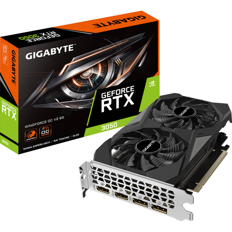 Gigabyte GeForce RTX 3050 WINDFORCE OC V2 6G Graphics Card
