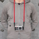 COOPH Leica Rope Strap (Red, 39.4, Ring Attachment)