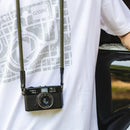 COOPH Rope Camera Strap (Army Green, 45.3", Ring Attachment)