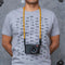 COOPH Rope Camera Strap (Duotone Honey, 39.4", Ring Attachment)