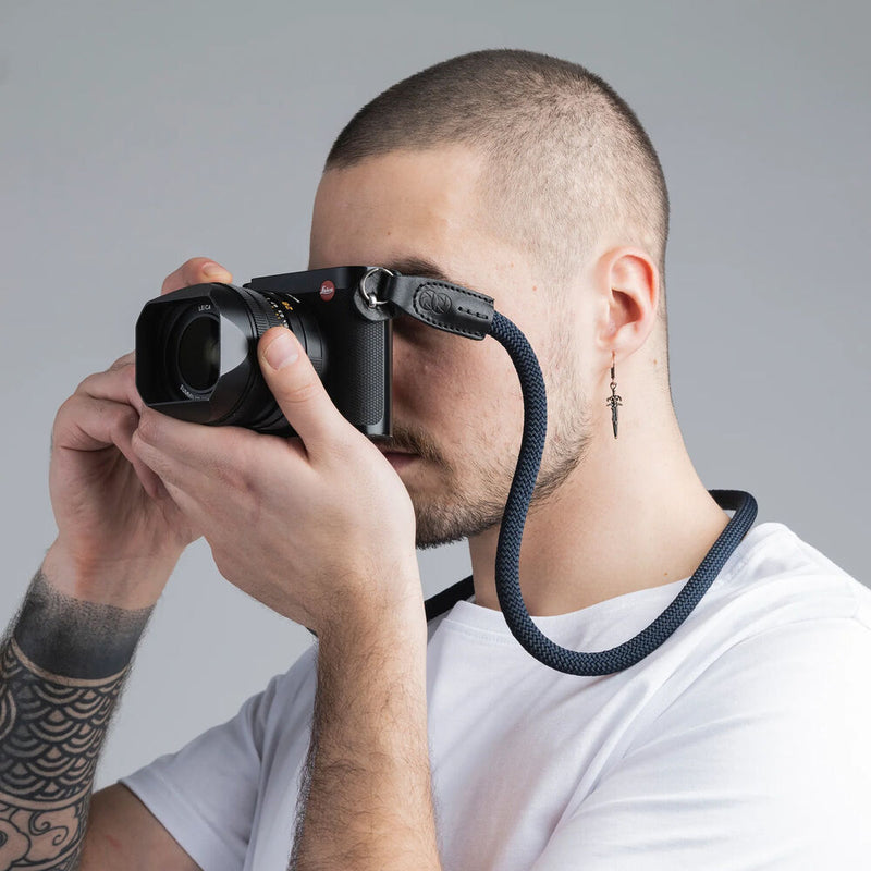 COOPH Rope Camera Strap (Navy, 39.4", Ring Attachment)