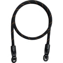 COOPH Rope Camera Strap (Orange Obsidian, 51.2", Ring Attachment)