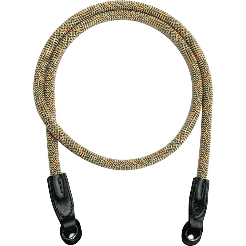 COOPH Rope Camera Strap (Orange Sagebrush, 39.4", Ring Attachment)