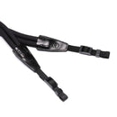 COOPH Double Rope Camera Strap (Black, 49.6", Webbing Attachment)