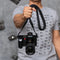 COOPH Double Rope Camera Strap (Black, 49.6", Webbing Attachment)