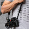COOPH Double Rope Camera Strap (Black, 49.6", Webbing Attachment)