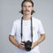 COOPH Double Rope Camera Strap (Duotone Olive, 39.4", Webbing Attachment)