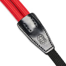 COOPH Double Rope Camera Strap (Red, 39.4", Webbing Attachment)