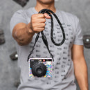 COOPH Leica Rope Strap (Black Reflective, 49.6, Webbing Attachment)
