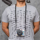 COOPH Leica Rope Strap (Black Reflective, 39.4, Webbing Attachment)