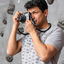 COOPH Leica Rope Strap (Black Reflective, 49.6, Webbing Attachment)