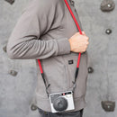 COOPH Leica Rope Strap (Red, 49.6, Webbing Attachment)