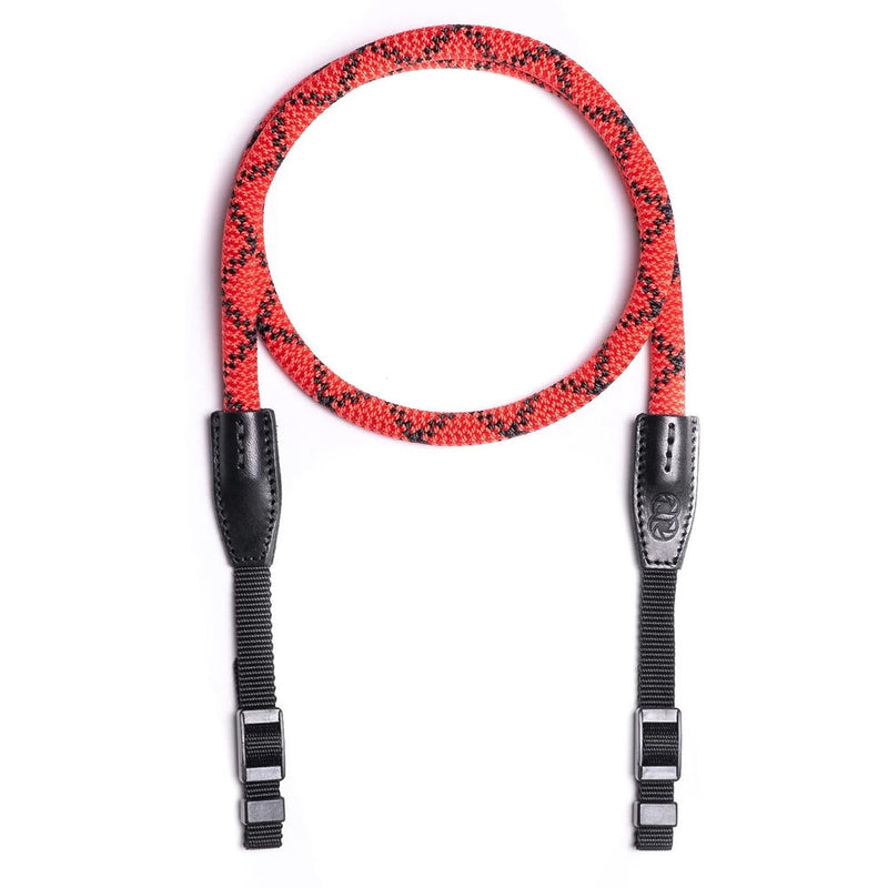 COOPH Rope Camera Strap (Duotone Red, 51.2", Webbing Attachment)