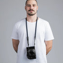 COOPH Rope Camera Strap (Navy, 51.2", Webbing Attachment)