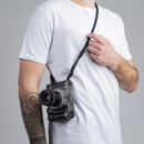 COOPH Rope Camera Strap (Navy, 51.2", Webbing Attachment)