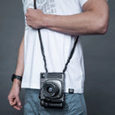 COOPH Rope Camera Strap (Orange Obsidian, 39.4", Webbing Attachment)