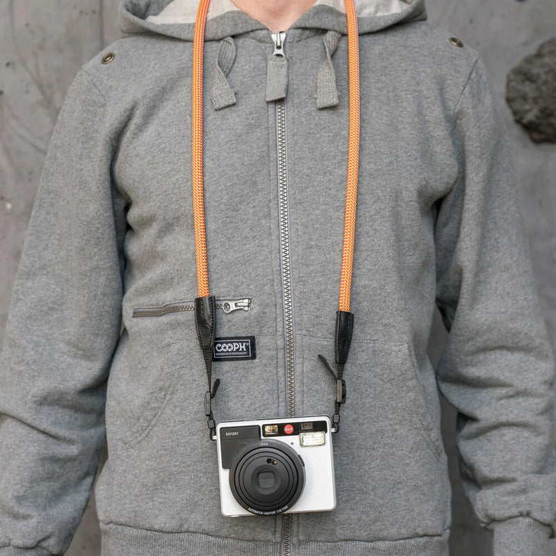 COOPH Leica Rope Strap (Glowing Red, 39.4, Webbing Attachment)