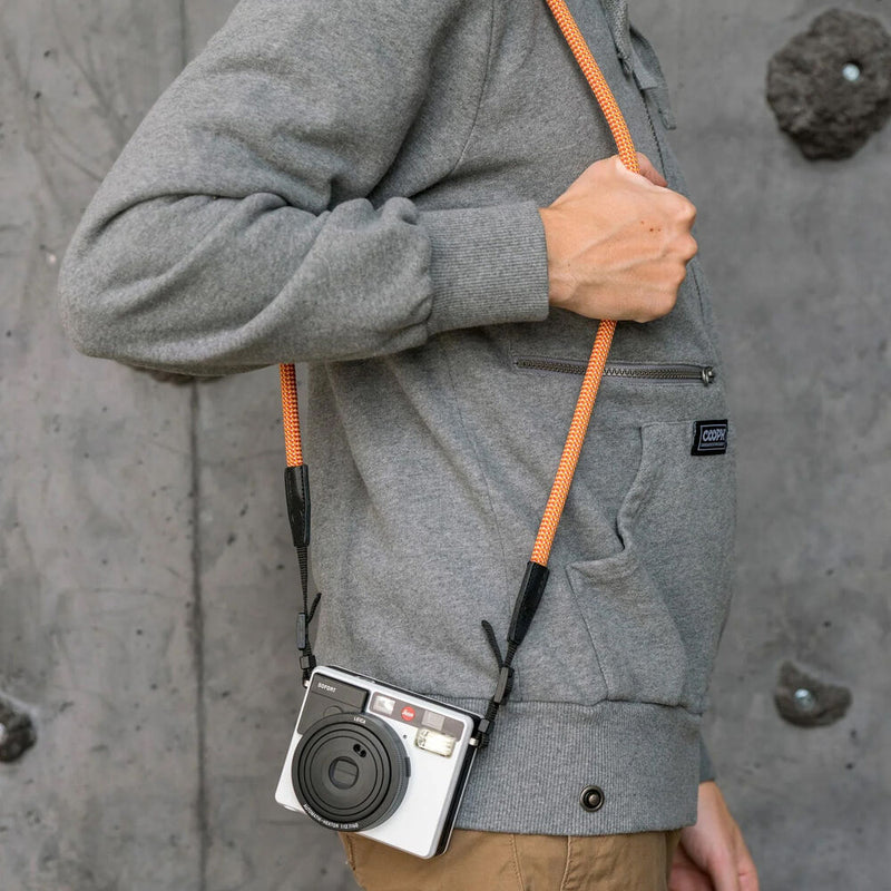 COOPH Leica Rope Strap (Glowing Red, 39.4, Webbing Attachment)