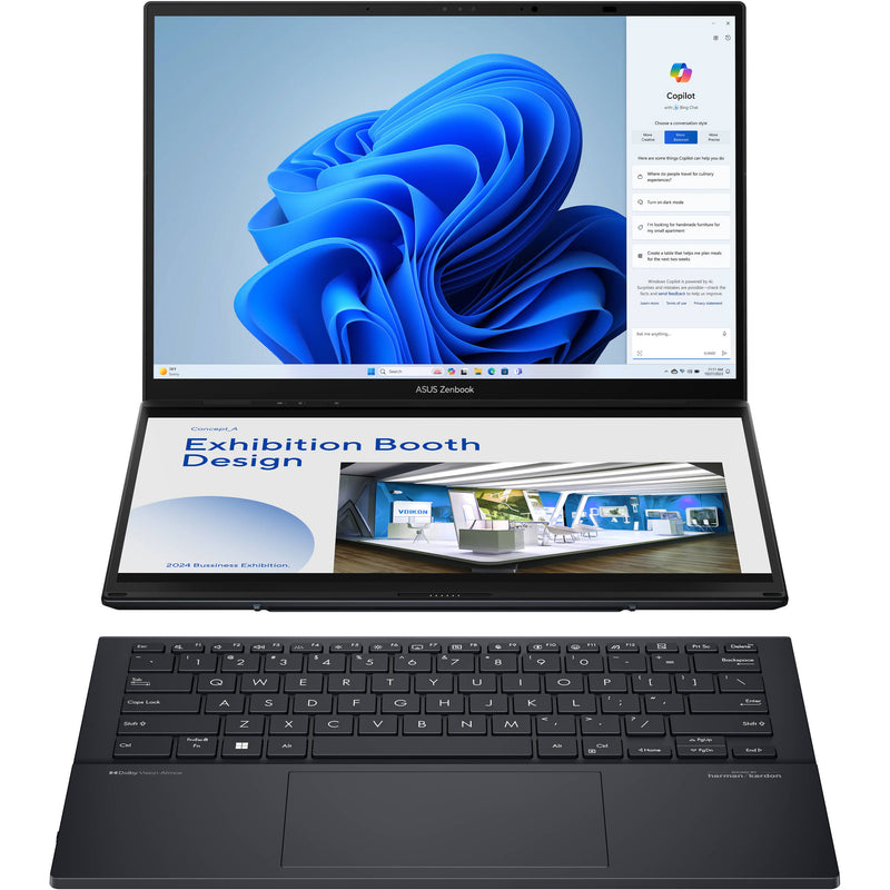 ASUS 14" Zenbook Duo UX8406CA Multi-Touch Laptop
