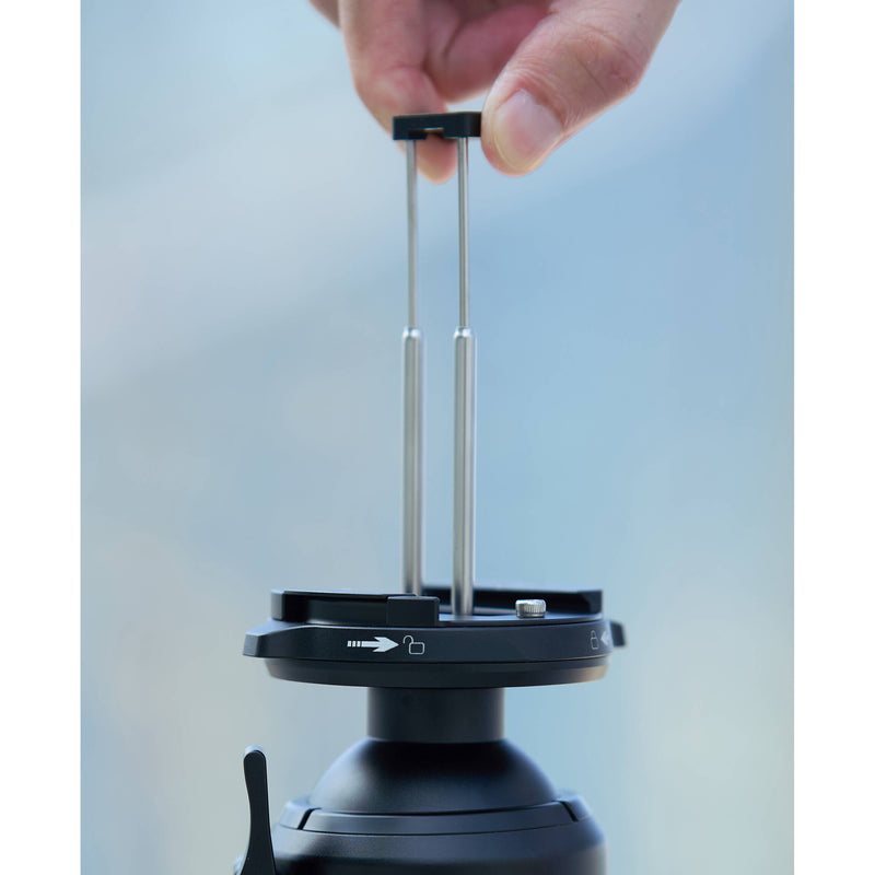 Heipi W28S-Q 3-in-1 Travel Tripod with Ball Head